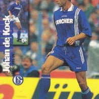 Schalke 04 Panini Trading Card 1997 Bundesliga Collection Johan de Kock Nr.35