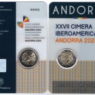 Andorra 2 Euro Münze 2020 - TOP RAR Iberogipfel