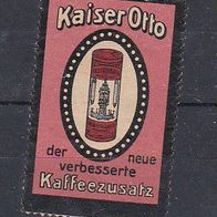 alte Reklamemarke - Kaiser Otto Kaffeezusatz (124)