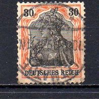 D. Reich 1905, Mi. Nr. 0089 / 89, Germania, gestempelt Letmathe 10.8.09 #04764