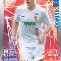 FC Augsburg Topps Match Attax Trading Card 2015 Dominik Kohr Nr.12