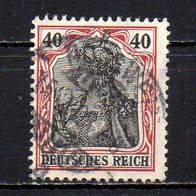 D. Reich 1905, Mi. Nr. 0090 / 90, Germania, gestempelt 15.2.08 #04792