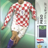 Panini Trading Card zur Fussball WM 2006 Dado Prso Nr.113/150 Kroatien