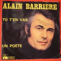 ALAIN BARRIE - NOELLE Cordier - Tu t´en vas / Un poete 45 single 7" Ariola
