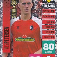 SC Freiburg Topps Match Attax Trading Card 2020 Nils Petersen Nr.151 Star Spieler