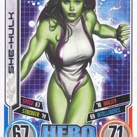Marvel Hero Attax 2012 She-Hulk Nr.98