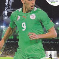 Panini Trading Card Fussball WM 2014 Islam Slimani aus Algerien
