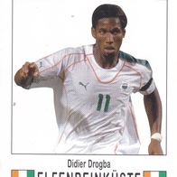Fussball Trading Card zur Fussball WM 2006 Didier Drogba Elfenbeinküste