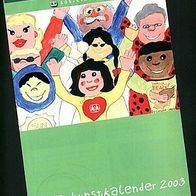Kinder-Kunst-Kalender 2003 - SOS Kinderdorf