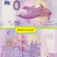 0 Euro Schein Zoo Duisburg XEFV 2017-5 ausverkauft Nr 4113