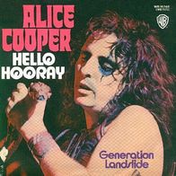 Alice Cooper - Hello Hooray / Generation Landslide - 7"- WB 16 248 (D) 1973