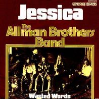 Allman Brothers Band - Jessica / Wasted Words - 7" - Capricorn 2089 020 (D) 1976