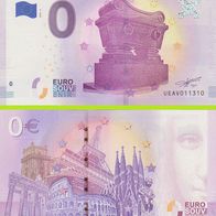 0 Euro Schein Tombeau Napoléon UEAV 2018-3 selten Nr 11310