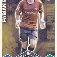 FC St. Pauli Topps Match Attax Trading Card 2010 Fabian Boll Nr.263