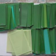120 Sleeves/ Hüllen, div. grün, für Yu-Gi-Oh-Karten, gebraucht (T#)