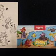 Fremdfiguren / Beipackzettel Nestle / Arielle die Meerjungfrau - Arielle