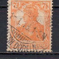 D. Reich 1916, Mi. Nr. 0099 / 99, Germania gestempelt 1.1.18 ! #04894