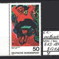 BRD / Bund 1974 Deutscher Expressionismus (II) MiNr. 817 postfrisch HAN