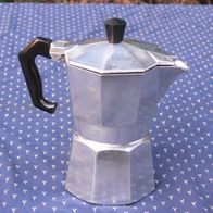 Espressokocher Crusinallo Zanzibar, klassisch Alu 8-eckig, für ca. 2-3 Tassen