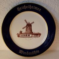 Weimar Porzellan Teller " Heichelheimer Windmühle " * **