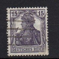 D. Reich 1917, Mi. Nr. 0101 / 101, Germania gestempelt #04939