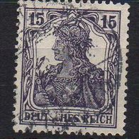 D. Reich 1917, Mi. Nr. 0101 / 101, Germania gestempelt #04943