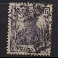 D. Reich 1917, Mi. Nr. 0101 / 101, Germania gestempelt #04944