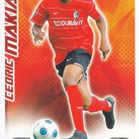 SC Freiburg Topps Match Attax Trading Card 2009 Cedric Makiadi Nr.107