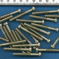 Gewinde-Schrauben, M5x40 Gewinde ca. 28mm Gesamtlänge ca. 44mm