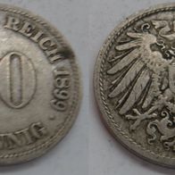 10 Pfennig 1899 D ## S9