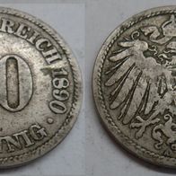 10 Pfennig 1890 A ## DE2-E2