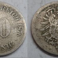 10 Pfennig 1876 D ## DE2-F11