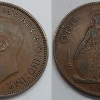 Großbritannien 1 Penny 1938 ## B2