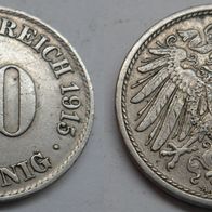 10 Pfennig 1915 A ## D7-2D