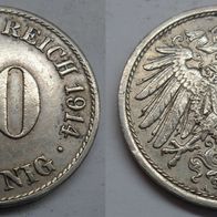 10 Pfennig 1914 A ## D7-2H