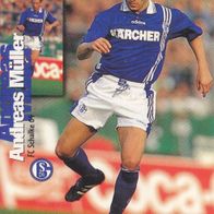 Schalke 04 Panini Trading Card 1997 Bundesliga Collection Andreas Müller Nr.37