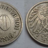 10 Pfennig 1914 G ## D7-3G