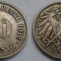 10 Pfennig 1912 (F) ## D7-4I