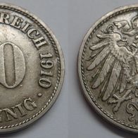 10 Pfennig 1910 (F) ## D7-6E