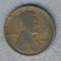 USA 1 Cent 1914