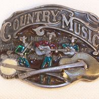 Gürtelschnalle - Country Music, Arroyo Grande Buckle & Co. USA 1989 - AG 34