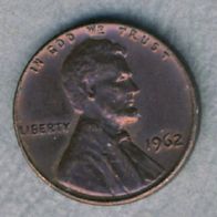 USA 1 Cent 1962