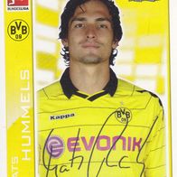 Borussia Dortmund Topps Sammelbild 2010 Mats Hummels Bildnummer 33