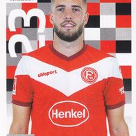 Fortuna Düsseldorf Topps Sammelbild 2018 Niko Gießelmann Bildnummer 66