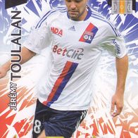 Olympique Lyon Panini Trading Card Champions League 2010 Jeremy Toulalan