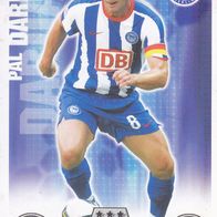 Hertha BSC Berlin Topps Match Attax Trading Card 2008 Pal Dardai Nr.12