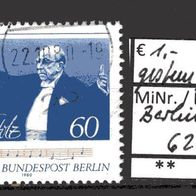 Berlin 1980 100. Geburtstag von Robert Stolz MiNr. 624 gestempelt -1-