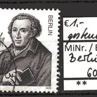 Berlin 1979 250. Geburtstag von Moses Mendelssohn MiNr. 601 gestempelt -4-