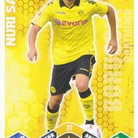 Borussia Dortmund Topps Match Attax Trading Card 2010 Nuri Sahin Nr.27