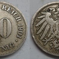 10 Pfennig 1901 (D) ## A7-4G